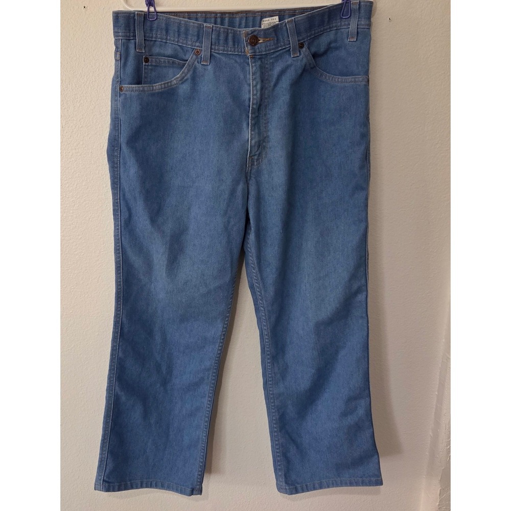 Levi's Mens Jeans 32 X‎ 23 Blue 6099 Vintage Light Wash Straight Leg Denim